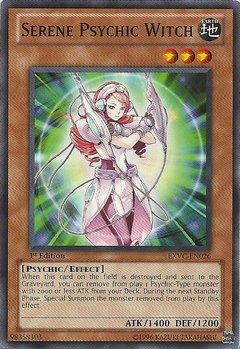 Serene Psychic Witch - EXVC-EN026 - Common