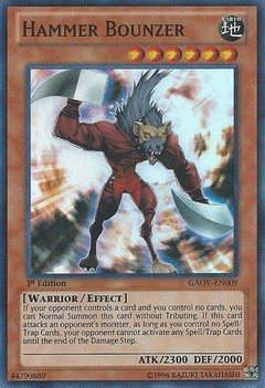 Hammer Bounzer - GAOV-EN009 - Super Rare