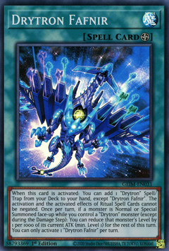 Drytron Fafnir - GEIM-EN031 - Super Rare