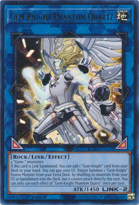 Gem-Knight Phantom Quartz - BLMM-EN156 - Ultra Rare - comprar online