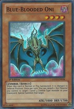 Blue-Blooded Oni - GENF-EN034 - Super Rare