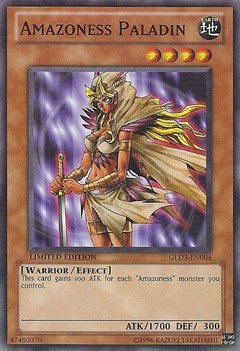 Amazoness Paladin - GLD3-EN004 - Common