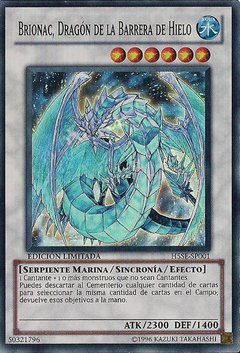 Brionac, Dragon of the Ice Barrier - H5SE-EN001 - Super Rare