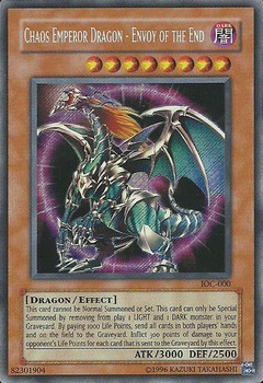 Chaos Emperor Dragon - Envoy of the End - IOC-000 - Secret Rare