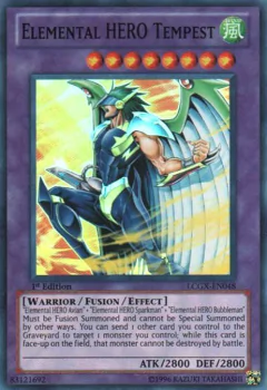 Elemental HERO Tempest - LCGX-EN048 - Super Rare