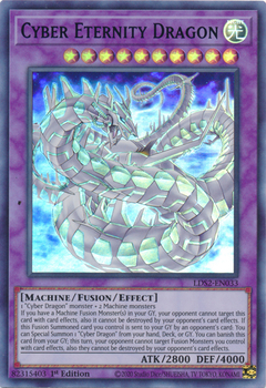 Cyber Eternity Dragon - LDS2-EN033 - Ultra Rare - comprar online