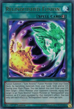 Relinquished Fusion - LED2-EN004 - Ultra Rare