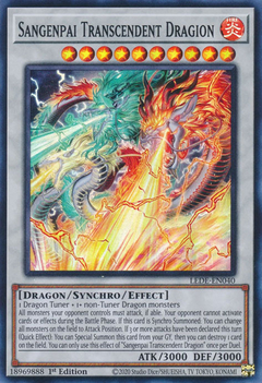 Sangenpai Transcendent Dragion - LEDE-EN040 - Super Rare