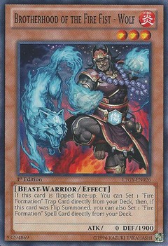 Brotherhood of the Fire Fist - Wolf - LTGY-EN026 - Common