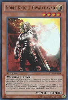 Noble Knight Gwalchavad - LTGY-EN081 - Ultra Rare