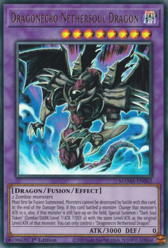 Dragonecro Nethersoul Dragon - MAMA-EN062 - Ultra Rare