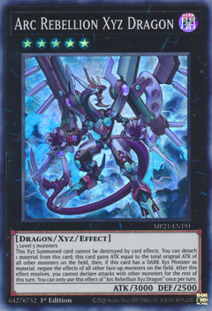 Arc Rebellion Xyz Dragon - MP21-EN191 - Super Rare