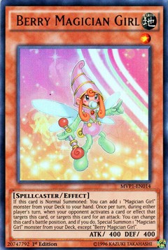 Berry Magician Girl - MVP1-EN014 - Ultra Rare