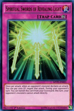 Spiritual Swords of Revealing Light - MVP1-EN031 - Ultra Rare