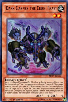 Dark Garnex the Cubic Beast - MVP1-EN033 - Ultra Rare