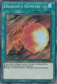 Dragon's Gunfire - MYFI-EN050 - Super Rare