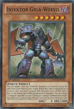 Inzektor Giga-Weevil - ORCS-EN022 - Common