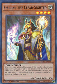 Qardan the Clear-Sighted - PHHY-EN095 - Super Rare