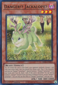 Danger!? Jackalope? - RA01-EN013 - Super Rare