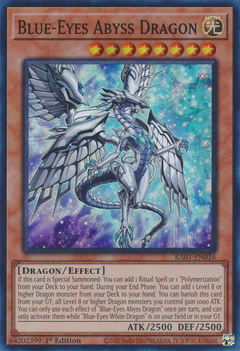 Blue-Eyes Abyss Dragon - RA01-EN016 - Super Rare