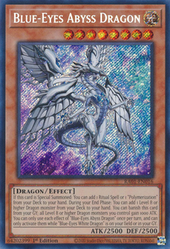 Blue-Eyes Abyss Dragon - RA01-EN016 - Secret Rare