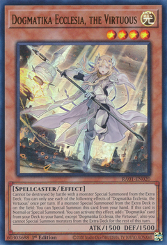 Dogmatika Ecclesia, the Virtuous - RA01-EN020 - Ultra Rare