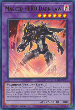 Masked HERO Dark Law - RA01-EN025 - Ultra Rare