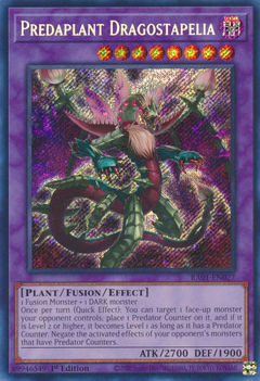 Predaplant Dragostapelia - RA01-EN027 - Secret Rare