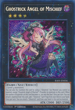 Ghostrick Angel of Mischief - RA01-EN036 - Super Rare