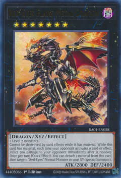 Red-Eyes Flare Metal Dragon - RA01-EN038 - Ultra Rare