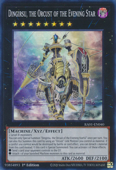 Dingirsu, the Orcust of the Evening Star - RA01-EN040 - Super Rare