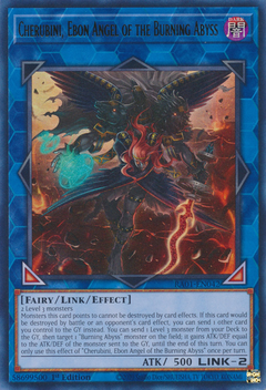 Cherubini, Ebon Angel of the Burning Abyss - RA01-EN042 - Ultra Rare