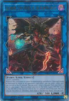 Cherubini, Ebon Angel of the Burning Abyss - RA01-EN042 - Ultimate Rare