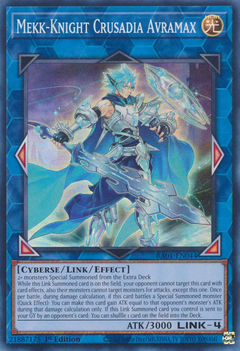 Mekk-Knight Crusadia Avramax - RA01-EN044 - Super Rare