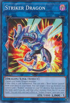 Striker Dragon - RA01-EN046 - Super Rare