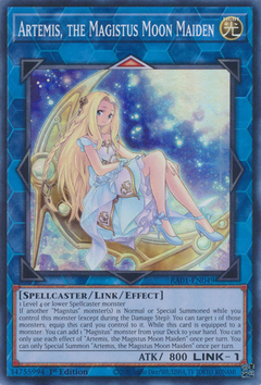 Artemis, the Magistus Moon Maiden - RA01-EN049 - Super Rare