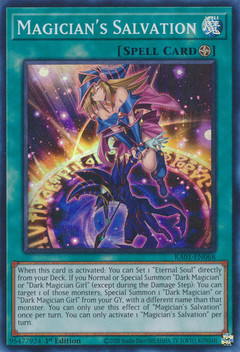 Magician's Salvation - RA01-EN068 - Super Rare