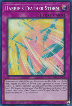 Harpie's Feather Storm - RA01-EN073 - Super Rare