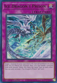 Ice Dragon's Prison - RA01-EN078 - Ultra Rare