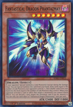 Fantastical Dragon Phantazmay (alternate art) - RA02-EN013 - Super Rare