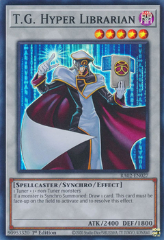 T.G. Hyper Librarian - RA02-EN027 - Super Rare