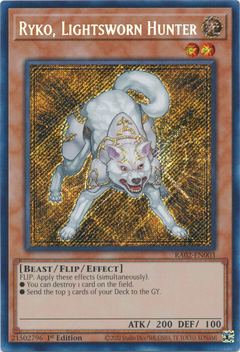 Ryko, Lightsworn Hunter - RA02-EN003 - Secret Rare