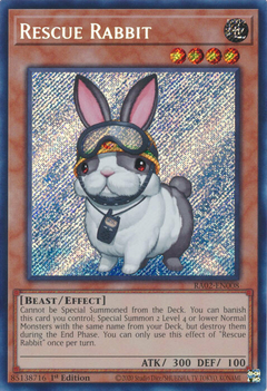 Rescue Rabbit - RA02-EN008 - Secret Rare