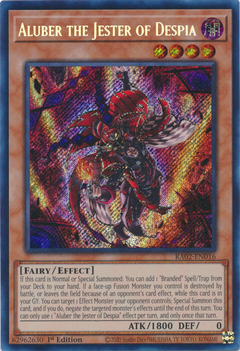 Aluber the Jester of Despia - RA02-EN016 - Secret Rare