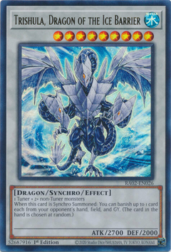 Trishula, Dragon of the Ice Barrier - RA02-EN026 - Ultra Rare