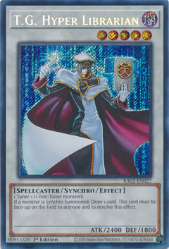 T.G. Hyper Librarian - RA02-EN027 - Secret Rare