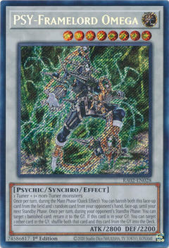 PSY-Framelord Omega - RA02-EN028 - Secret Rare