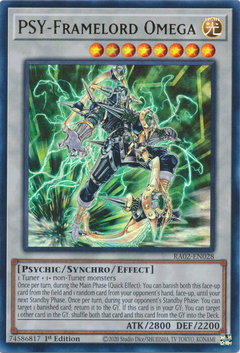 PSY-Framelord Omega - RA02-EN028 - Ultra Rare