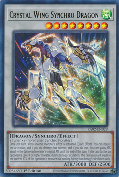 Crystal Wing Synchro Dragon - RA02-EN029 - Ultra Rare