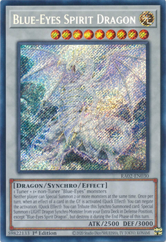 Blue-Eyes Spirit Dragon - RA02-EN030 - Secret Rare